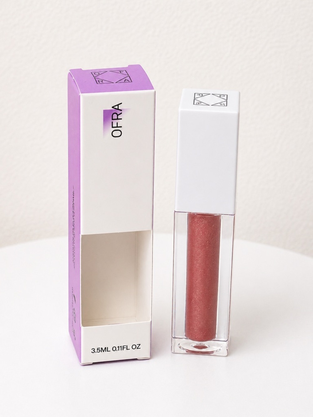 OFRA Shimmer Lip Gloss in Warm Rose